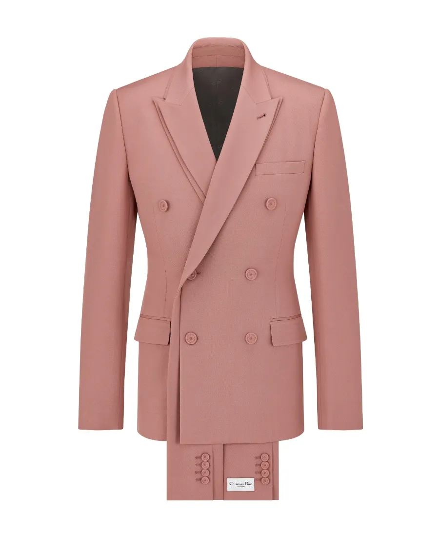 Detachable Cuff Double Breasted Blazer