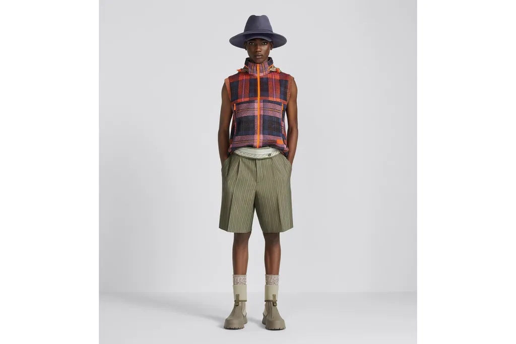 Bermuda Shorts With Turned-Down Waistband