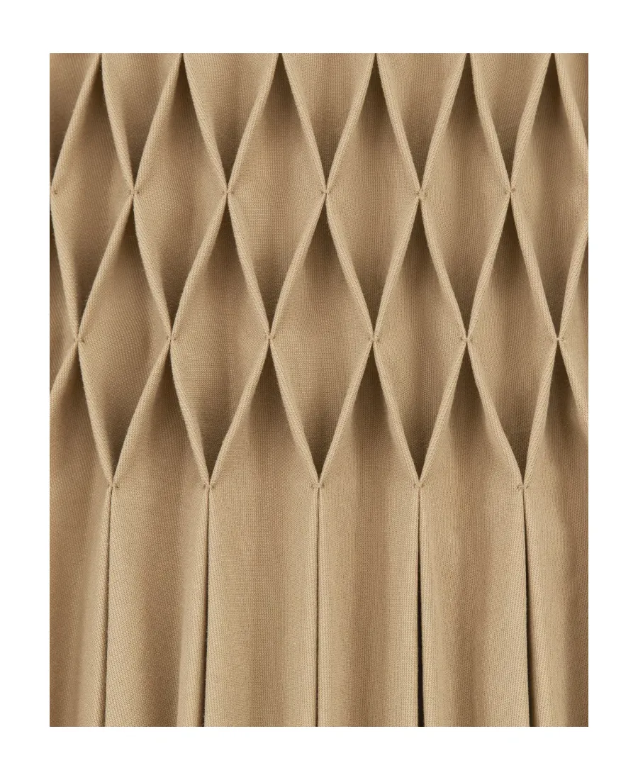 Mid-Length Pleated Skirt