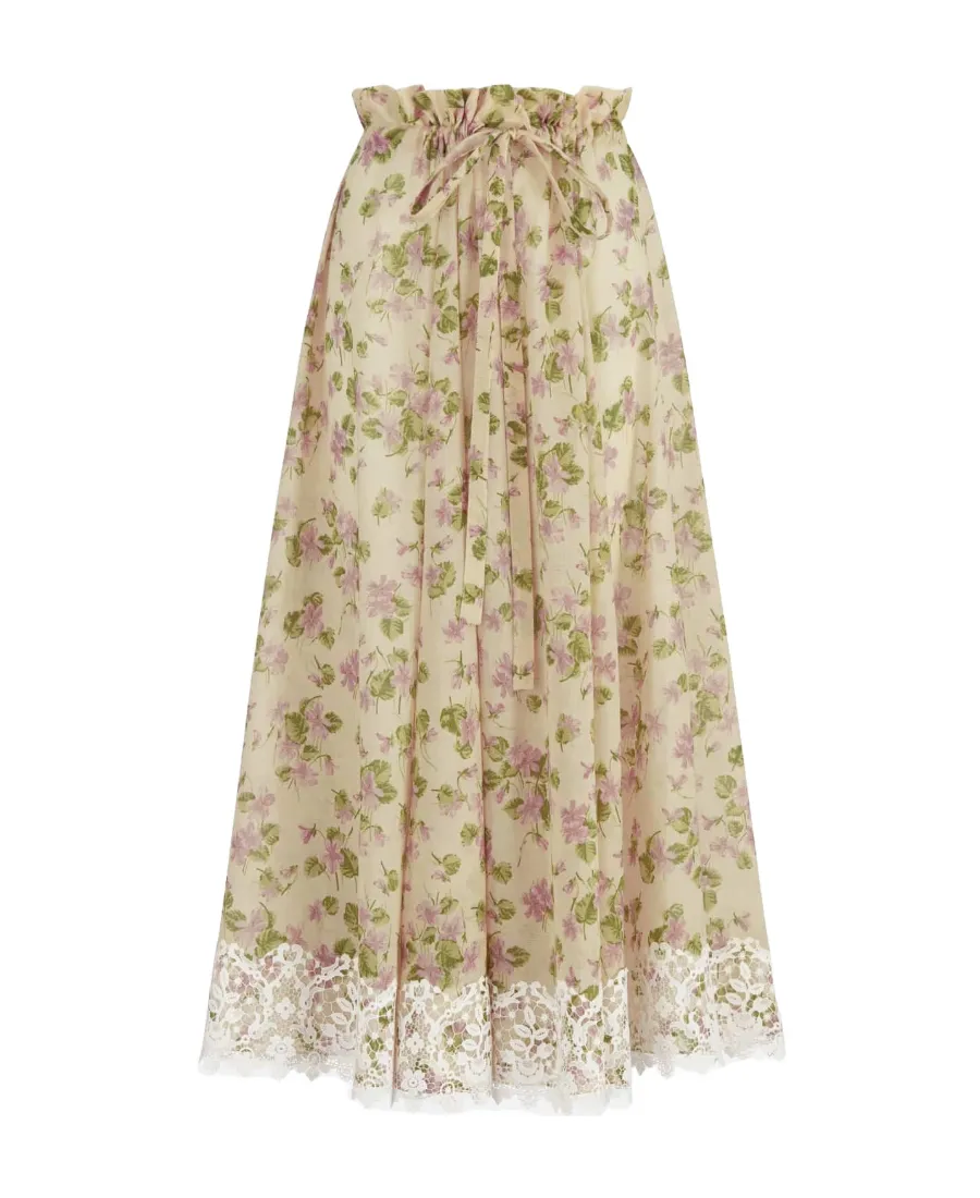 Mid-Length Skirt