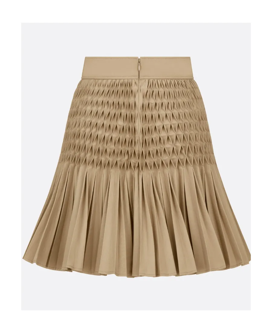 Pleated Short Skirt