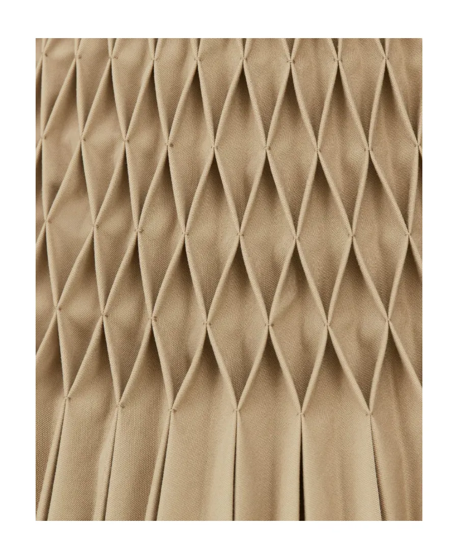 Pleated Short Skirt