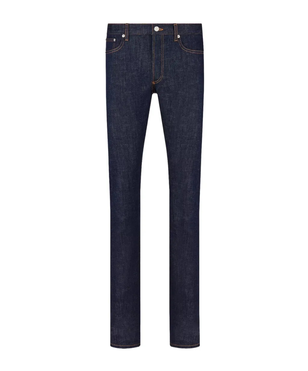 Logo Cuff Jeans