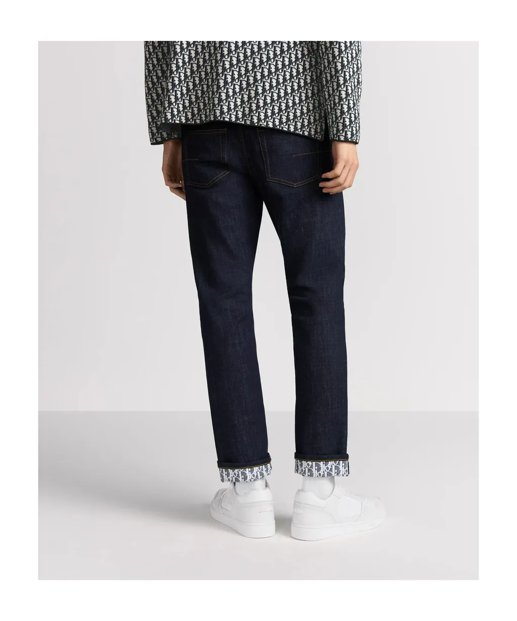 Logo Cuff Jeans