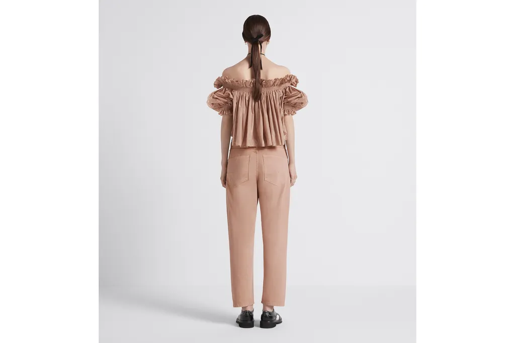 Straight Leg Cropped Jeans