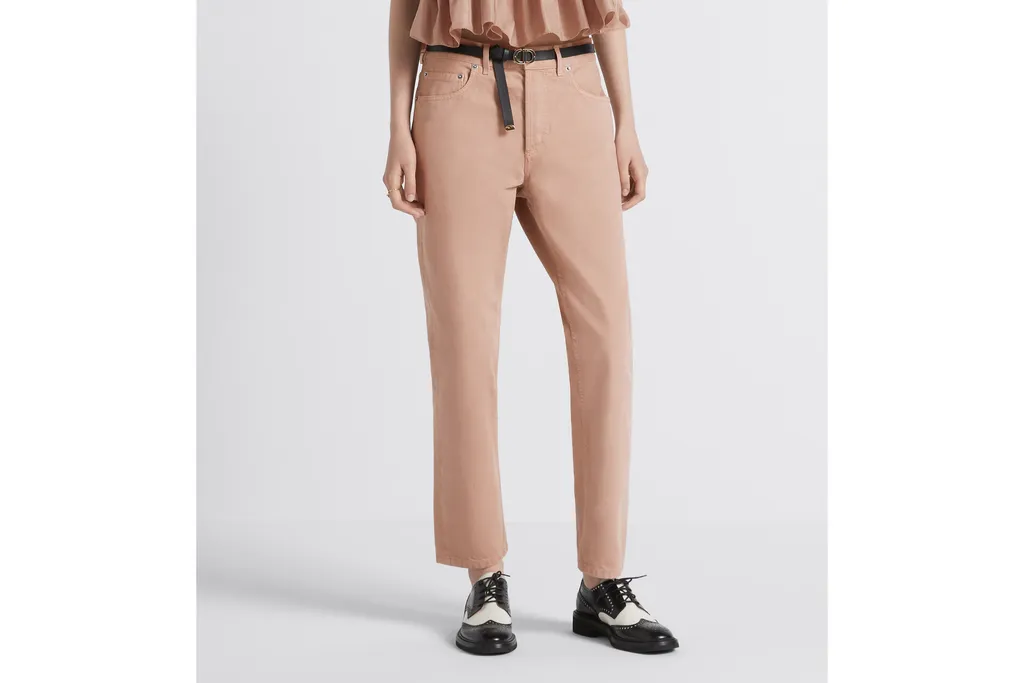 Straight Leg Cropped Jeans