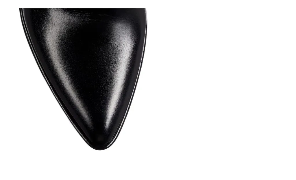 Pointed Toe Zip-Up Boots