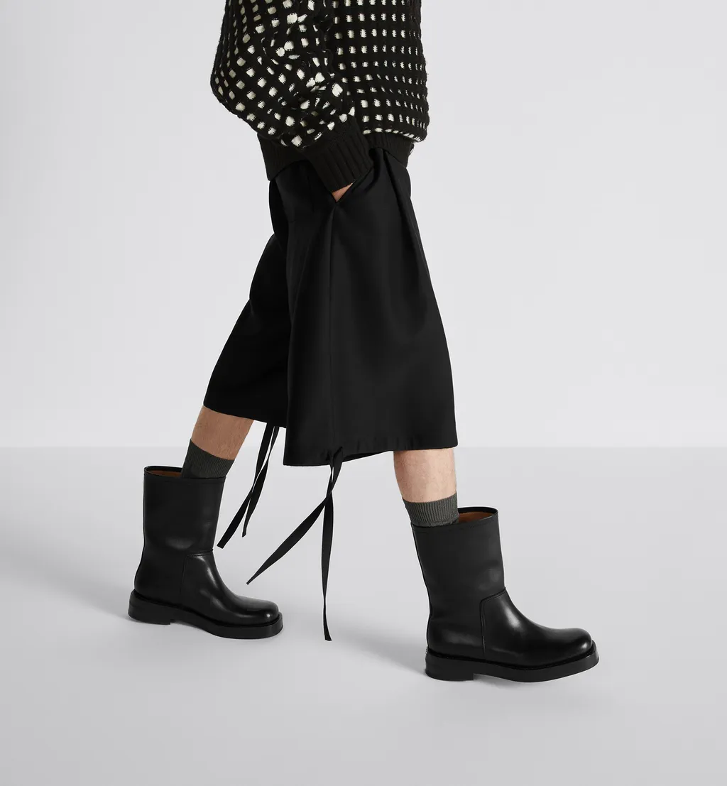 Wide-Leg Bermuda Shorts