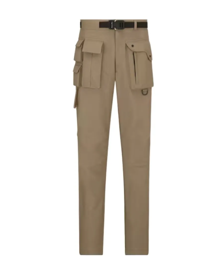 Belted Straight Leg Pants