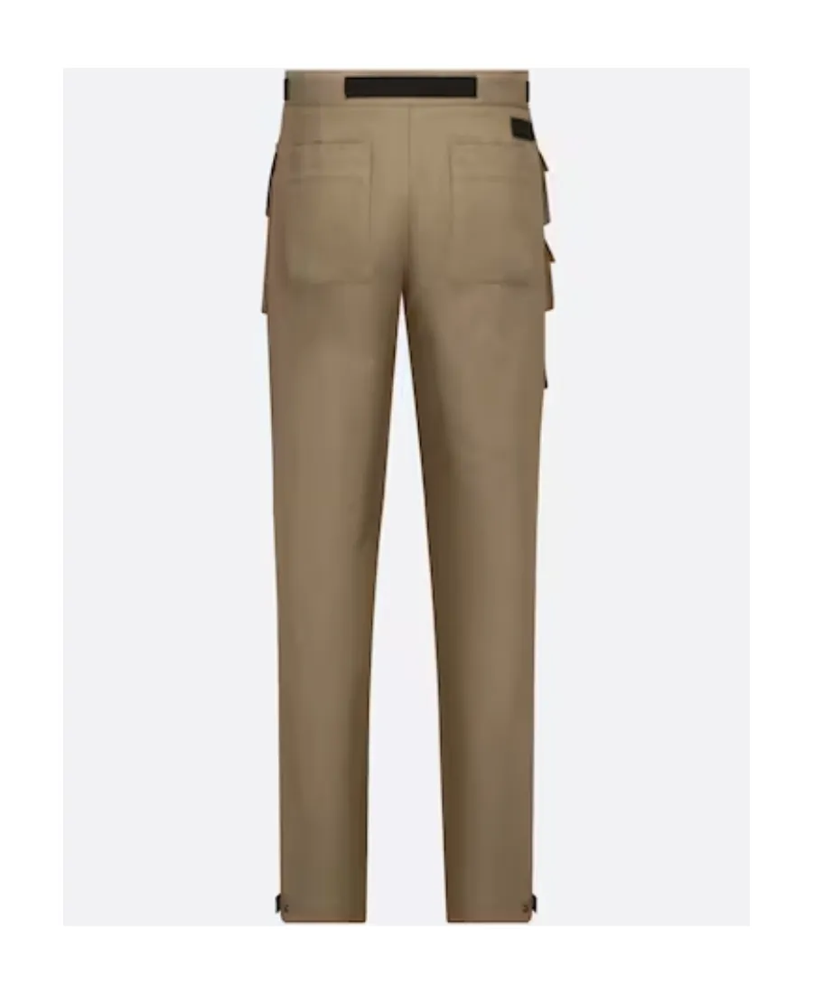 Belted Straight Leg Pants