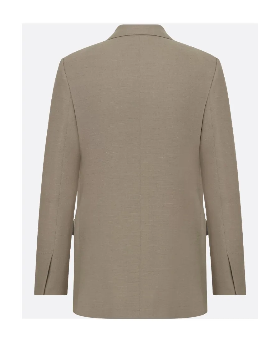Single-Breasted Long-Sleeved Jacket