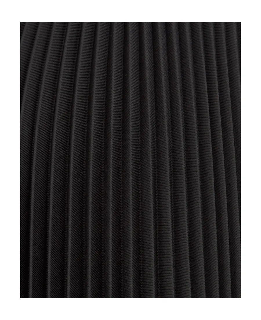 Pleated Mid-Length Skirt