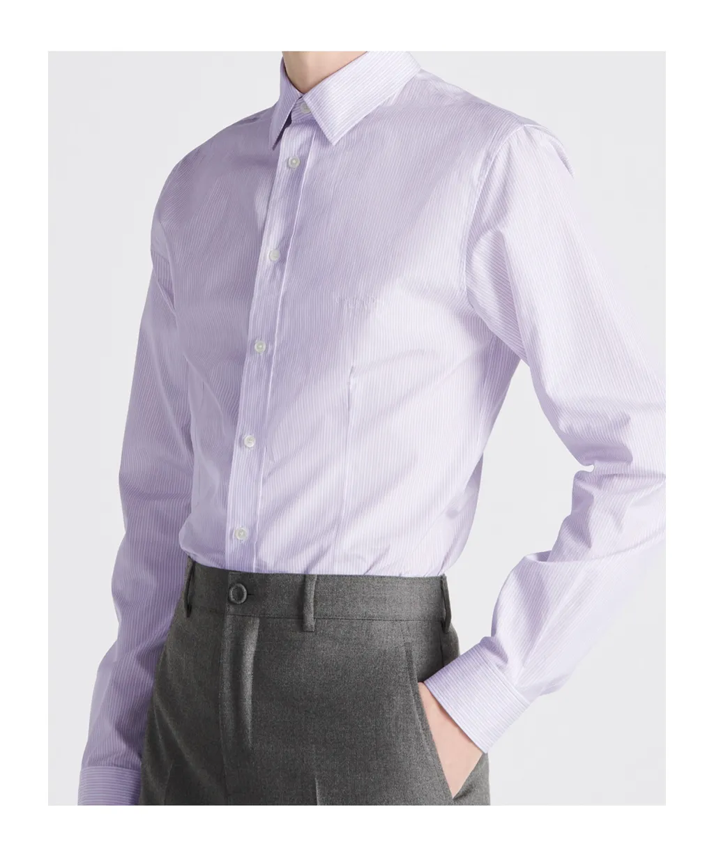 Striped Long-Sleeved Shirt