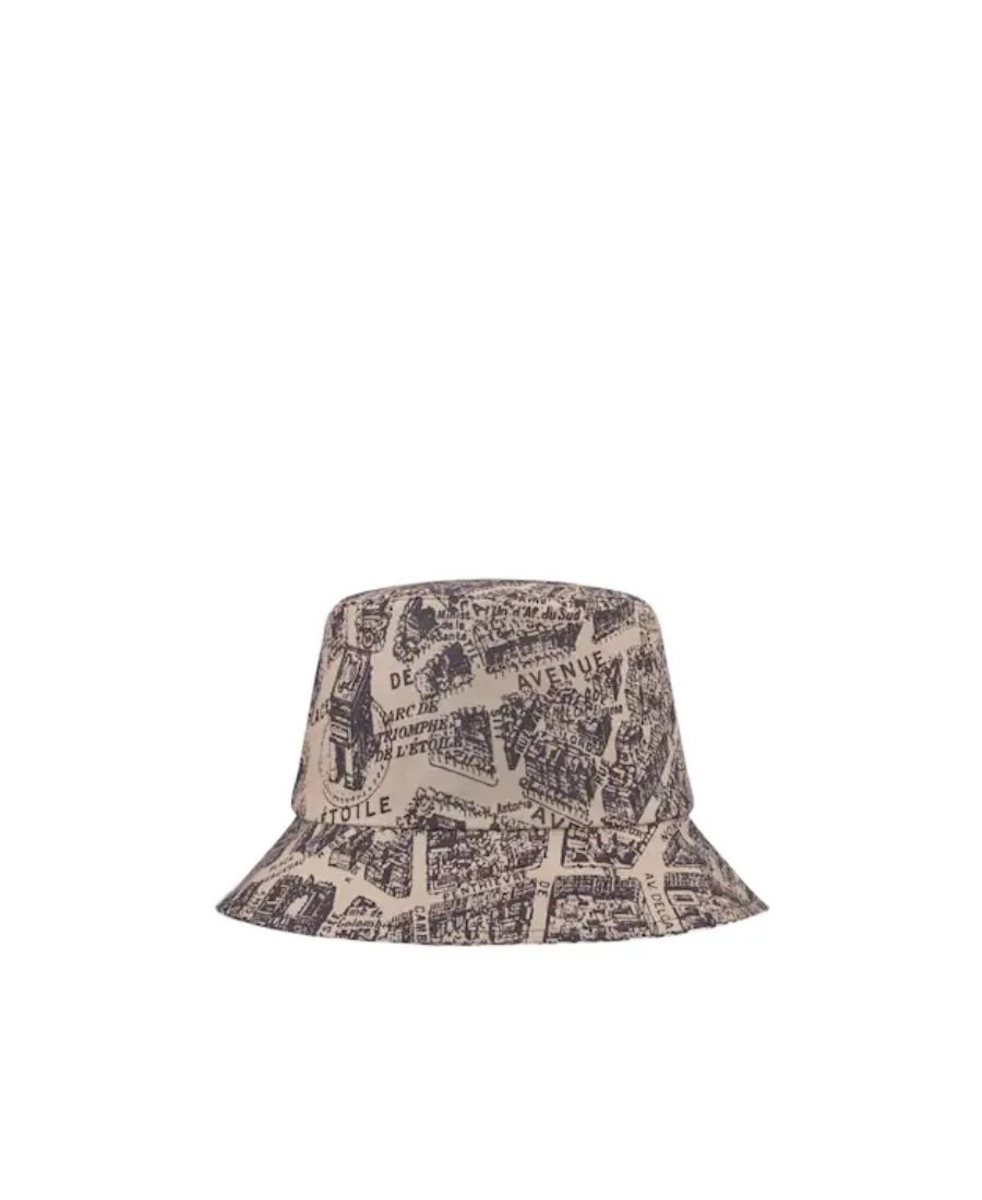 Teddy-D Plan De Paris Reversible Small Brim Bucket Hat