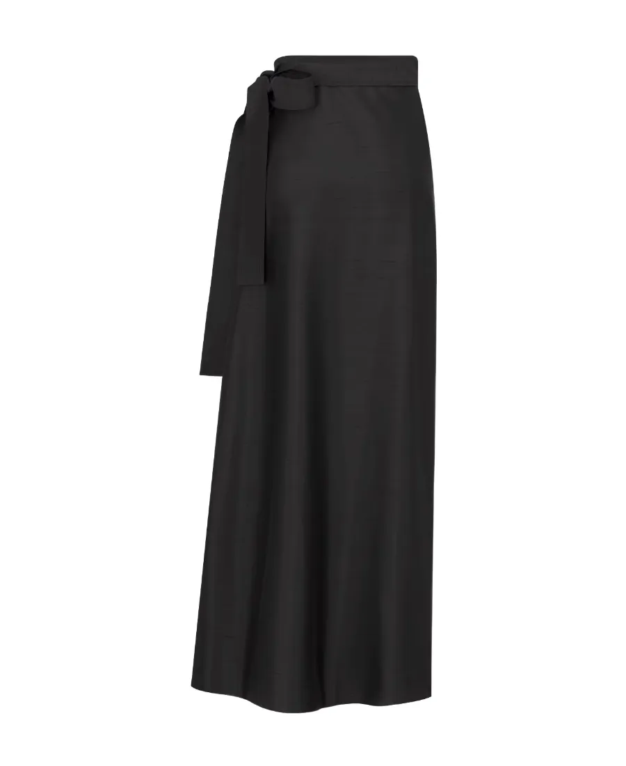 Long Wrap Skirt