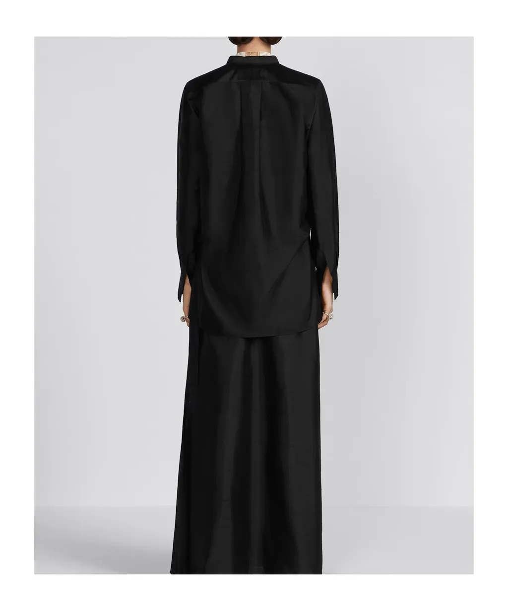 Long Wrap Skirt