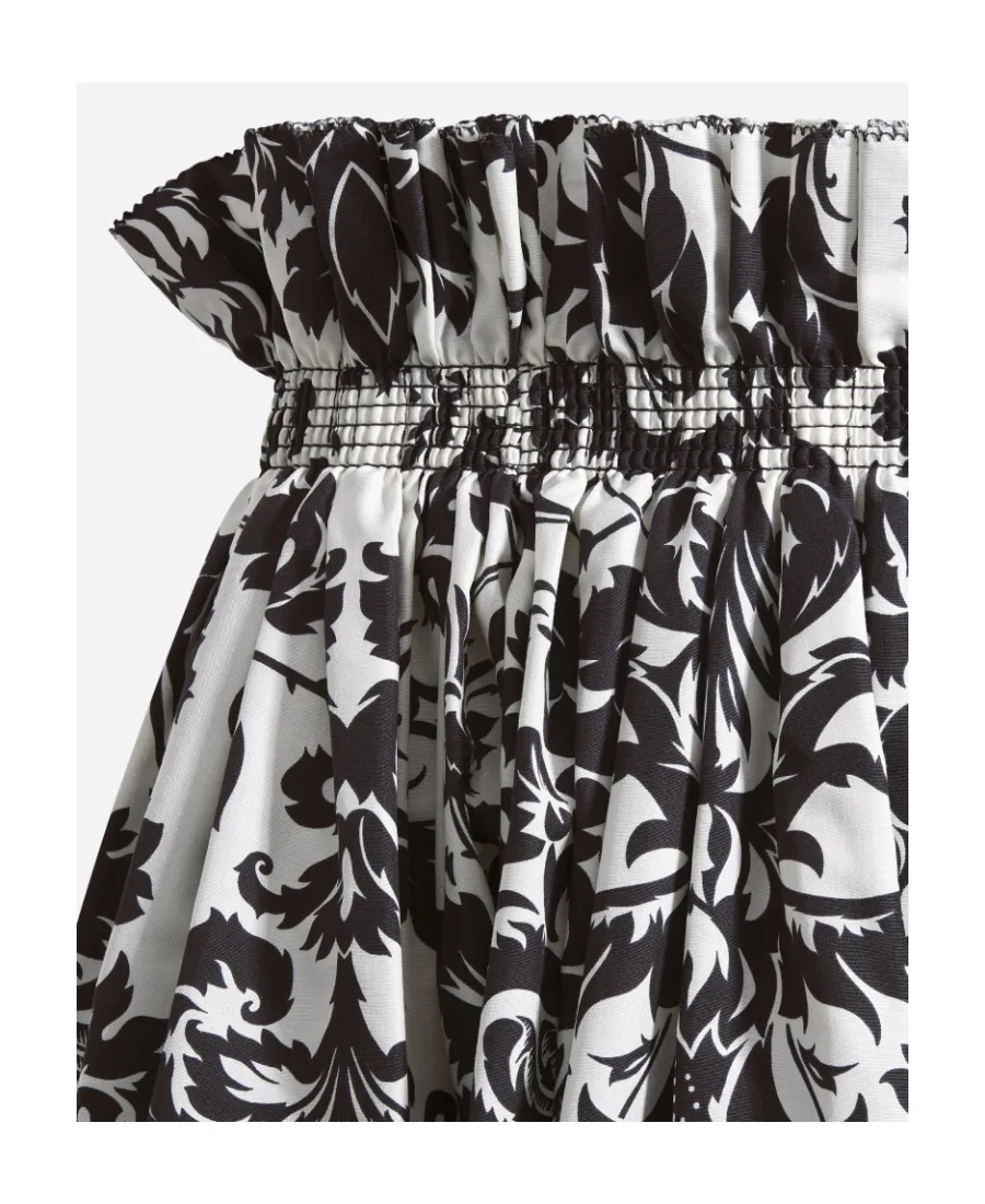 All-Over Printed Off-Shoulder Top