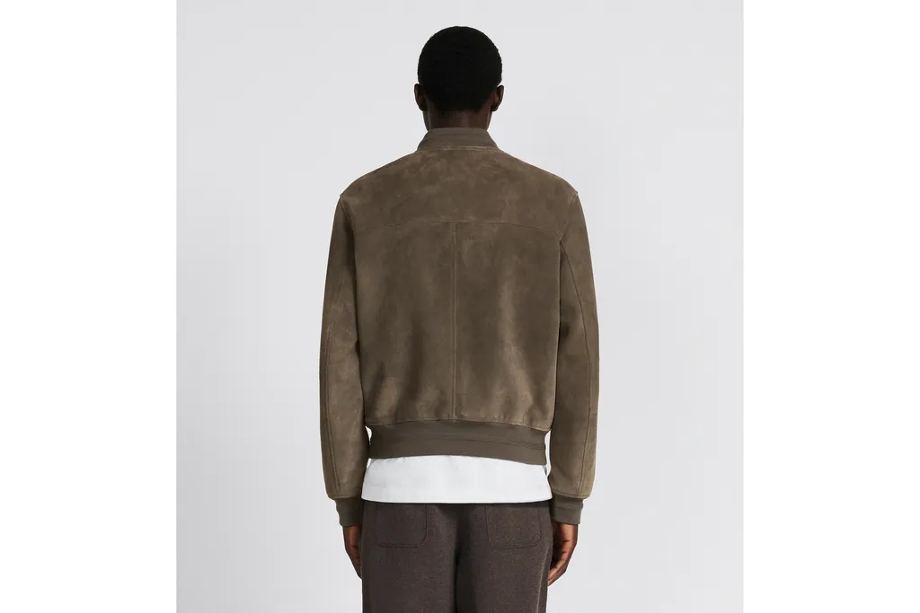 Leather Bomber Jacket