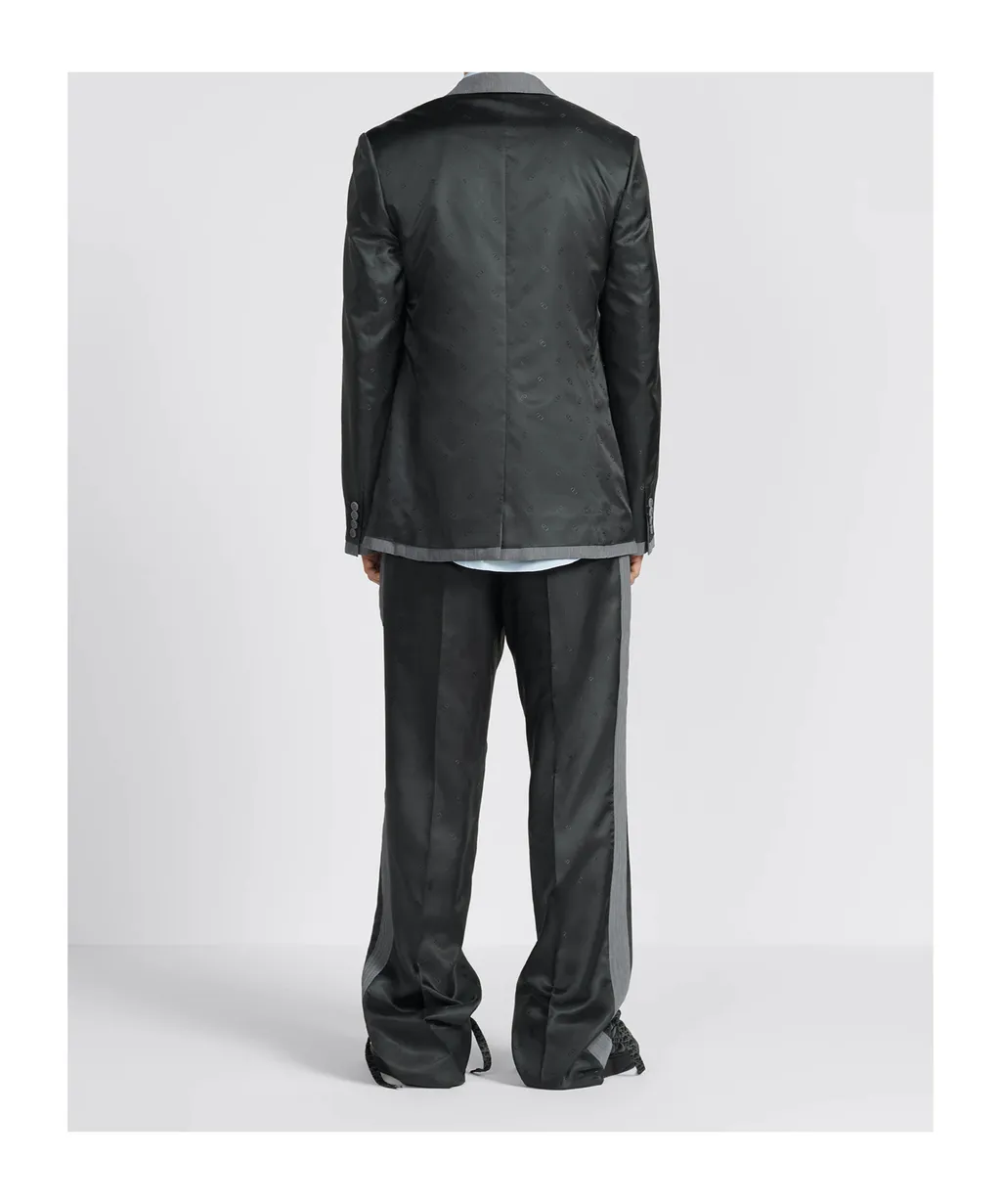 Button Detailed Straight Leg Pants