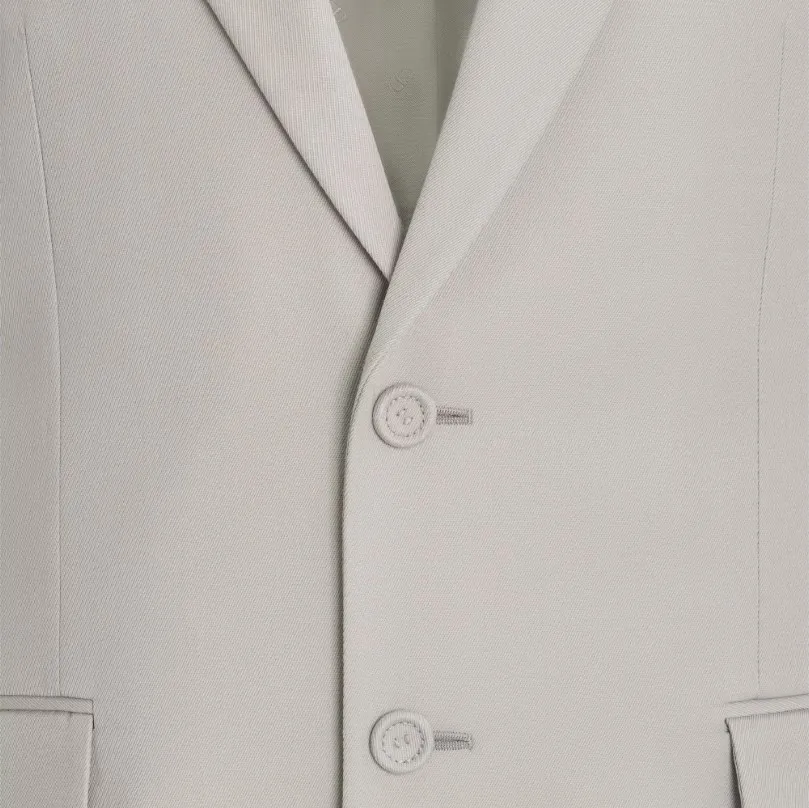 Single-Breasted Long-Sleeved Blazer