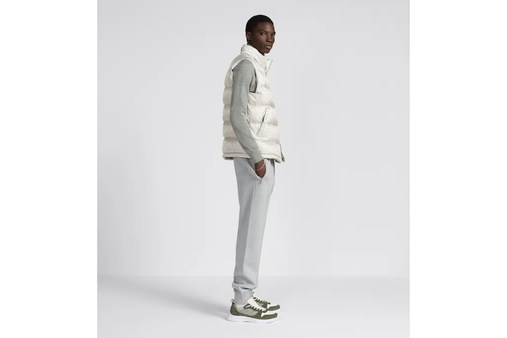 Logo Embroidered Straight-Cut Pants