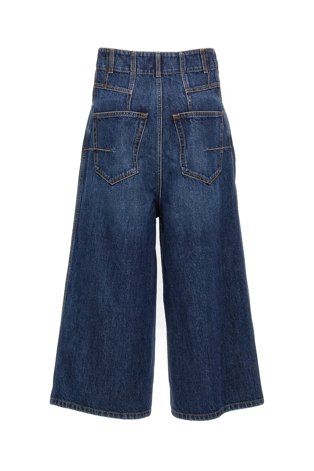 Logo Wide-Leg Jeans