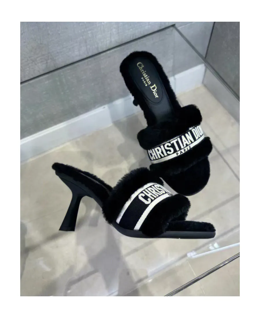 Dway High Heel Slippers