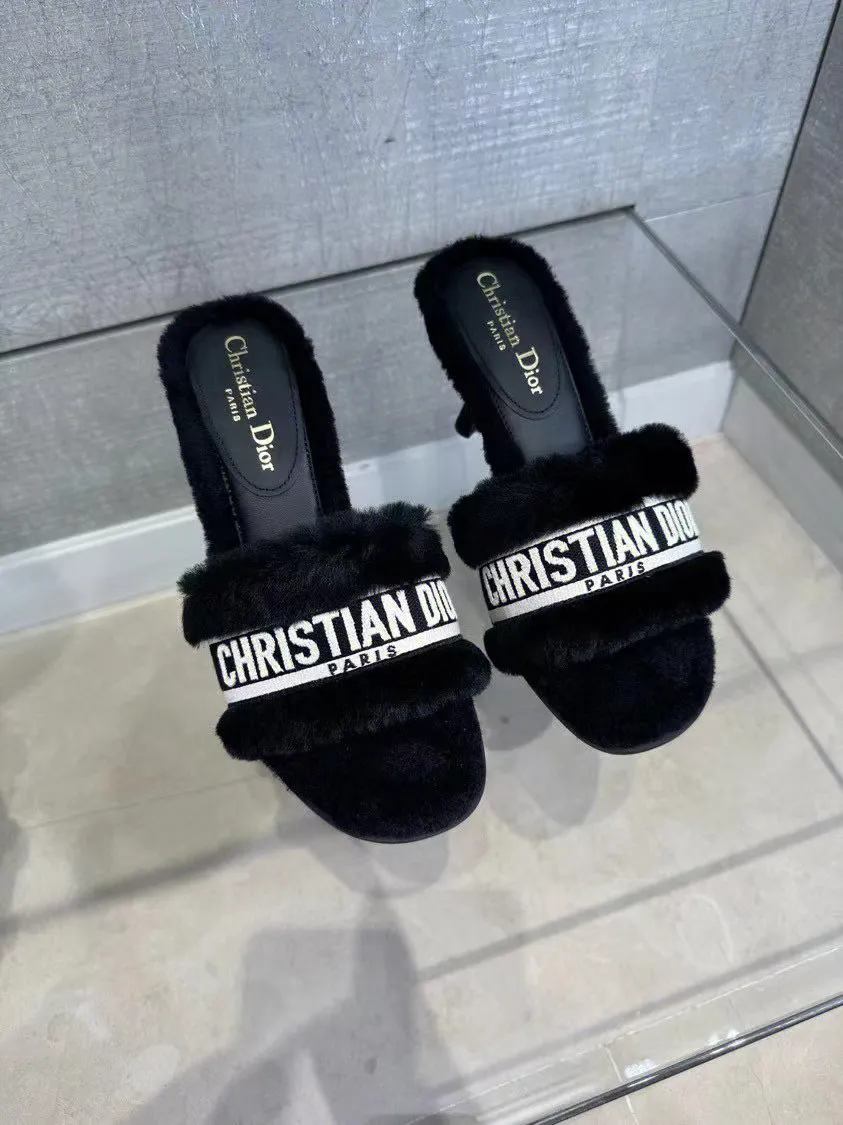 Dway High Heel Slippers