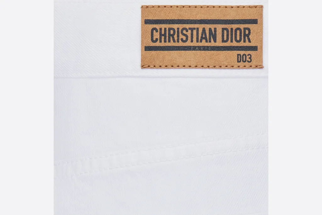 Christian Dior Button Detailed Straight Leg Trousers