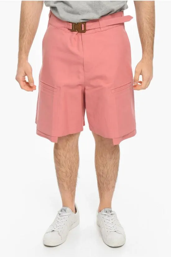 Dior Homme Buckle Cargo Shorts