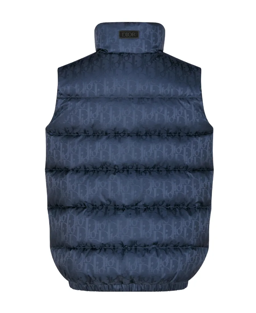Logo Sleeveless Down Jacket