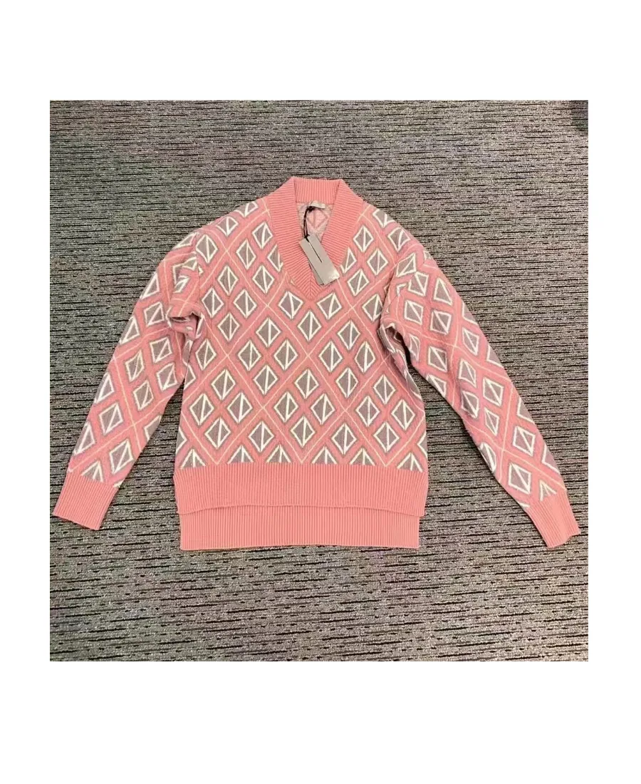 Cd Diamond Motif Jumper