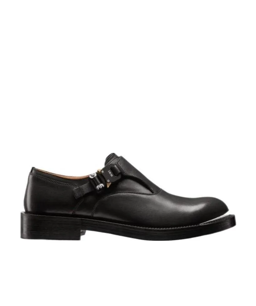 Buckle Monk Derby Shoes