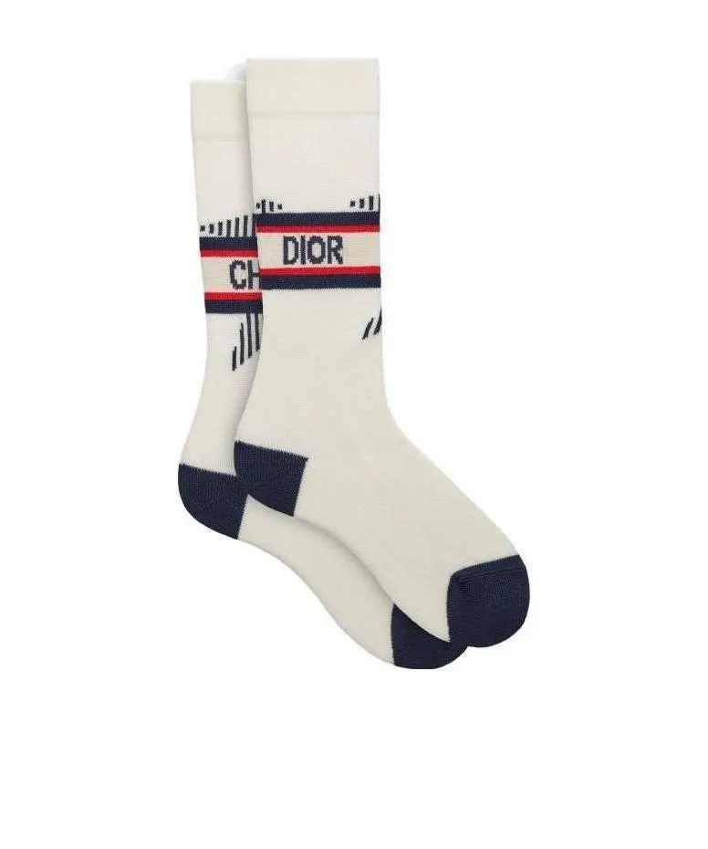 Rib Logo Socks
