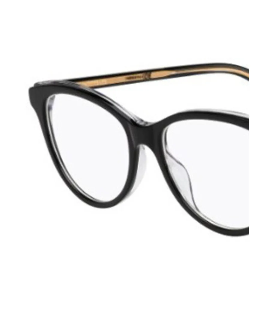 Black Logo Flat Mirror