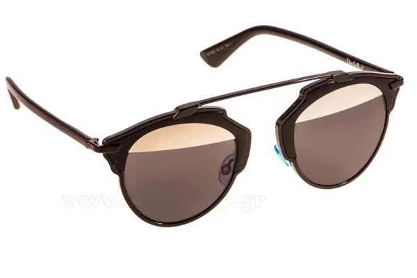 Black Logo Sunglasses