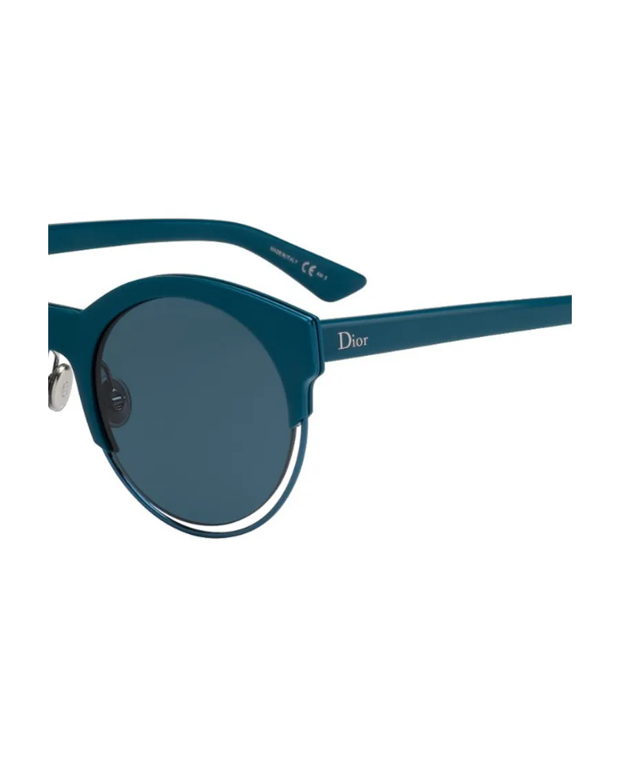 Blue Logo Sunglasses