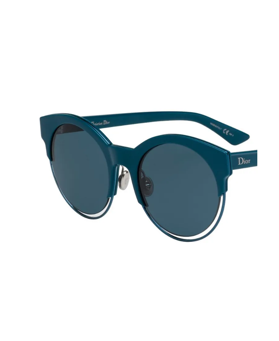Blue Logo Sunglasses