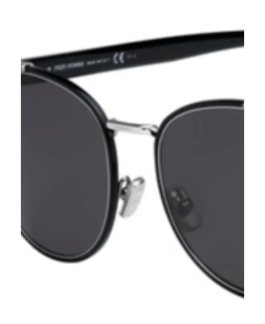 Black Logo Sunglasses