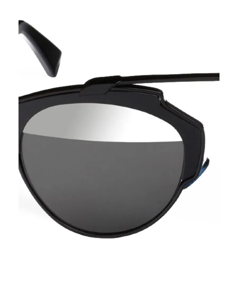 Black Logo Sunglasses