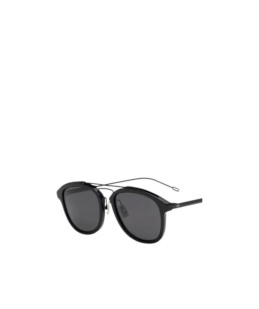 Black Logo Sunglasses