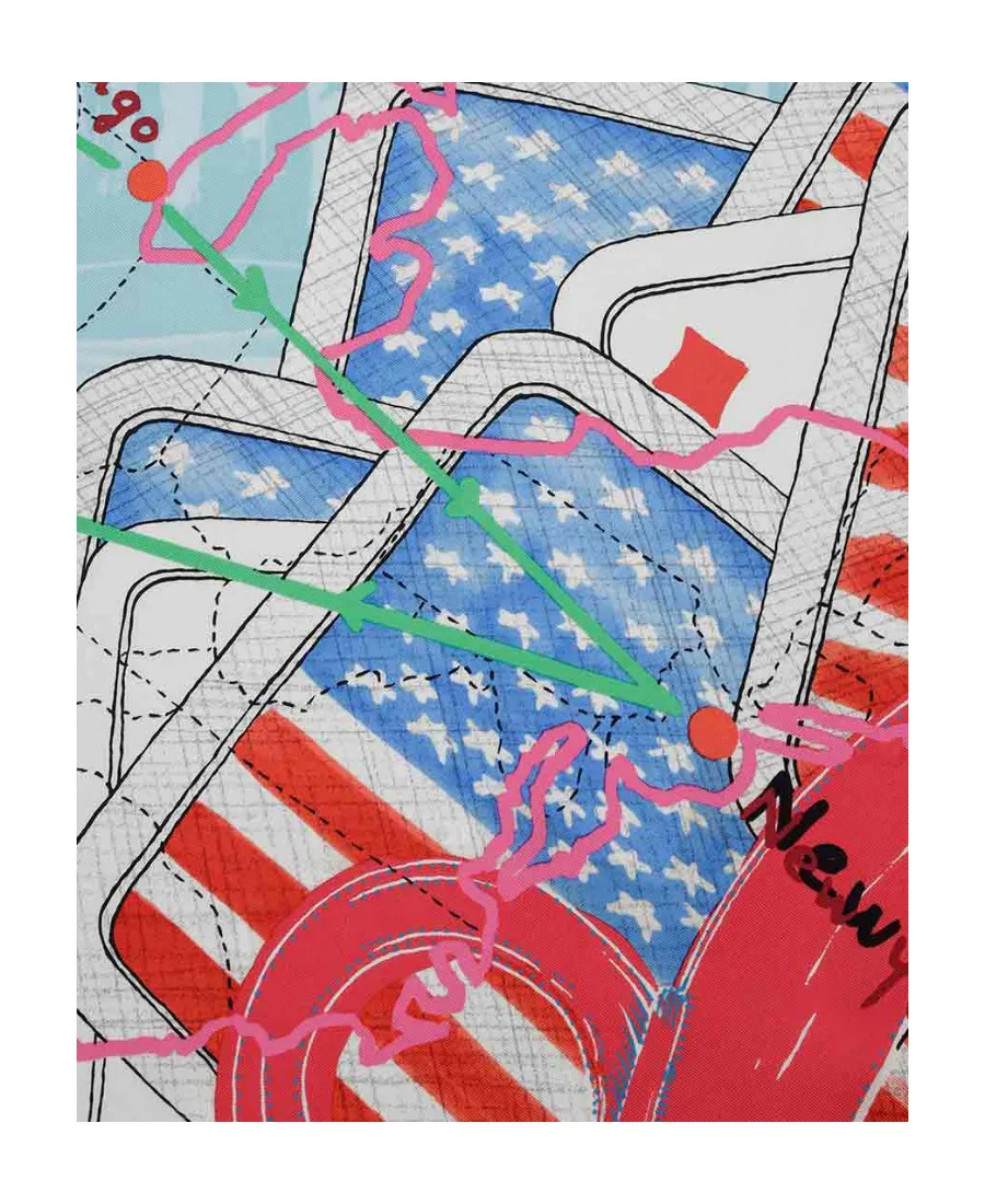 Printed Silk Scarf