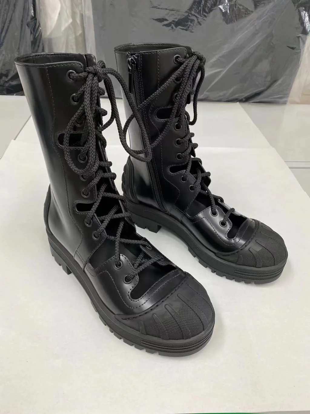 Laced Boots