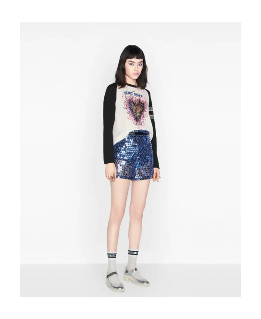 Sequins Decorated Shorts