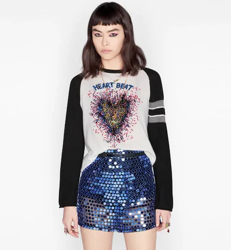 Sequins Decorated Shorts