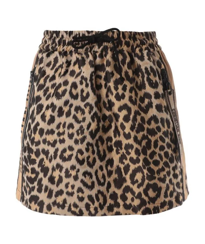 Leopard Print Skirt