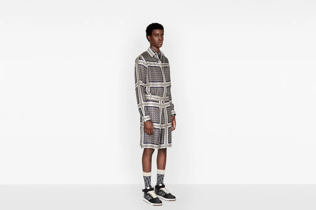 Oblique Bermuda Shorts
