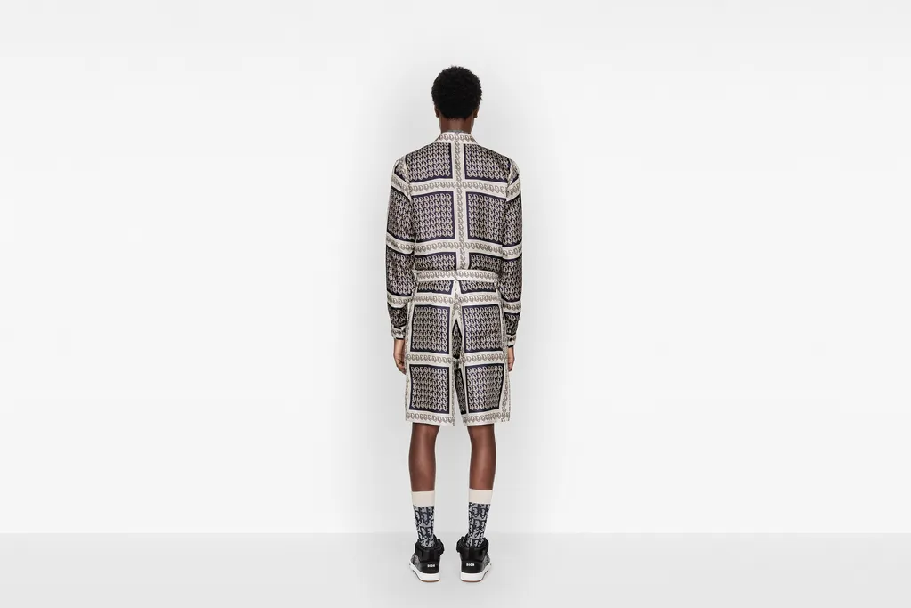 Oblique Bermuda Shorts