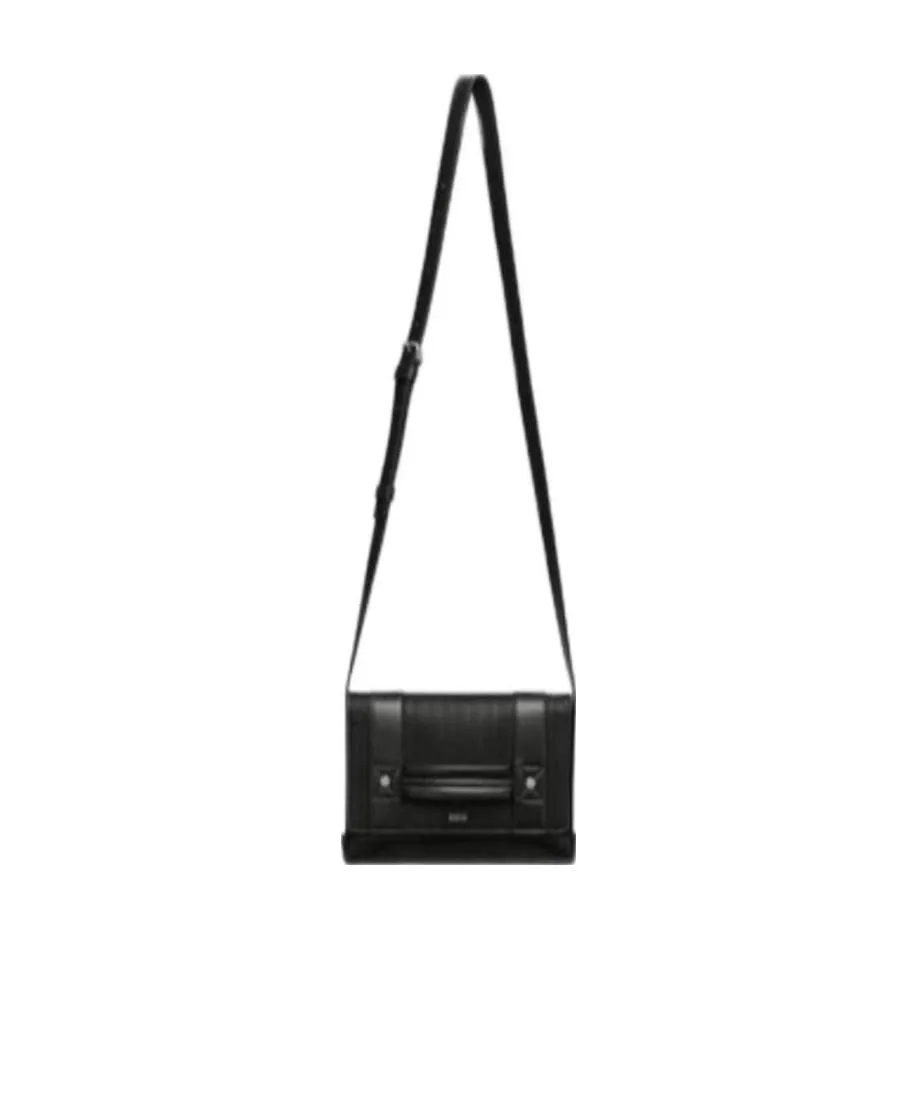 Logo Embossed Shoulder Bag