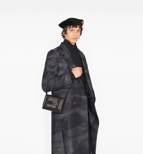 Logo Embossed Shoulder Bag